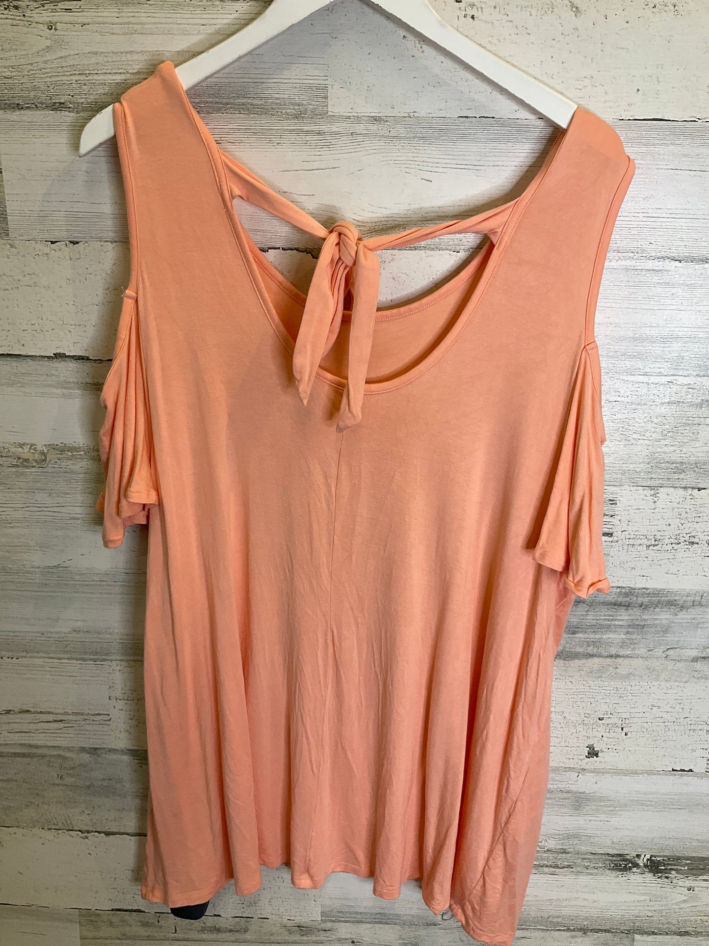 Peach Top Short Sleeve Lane Bryant, Size 3x