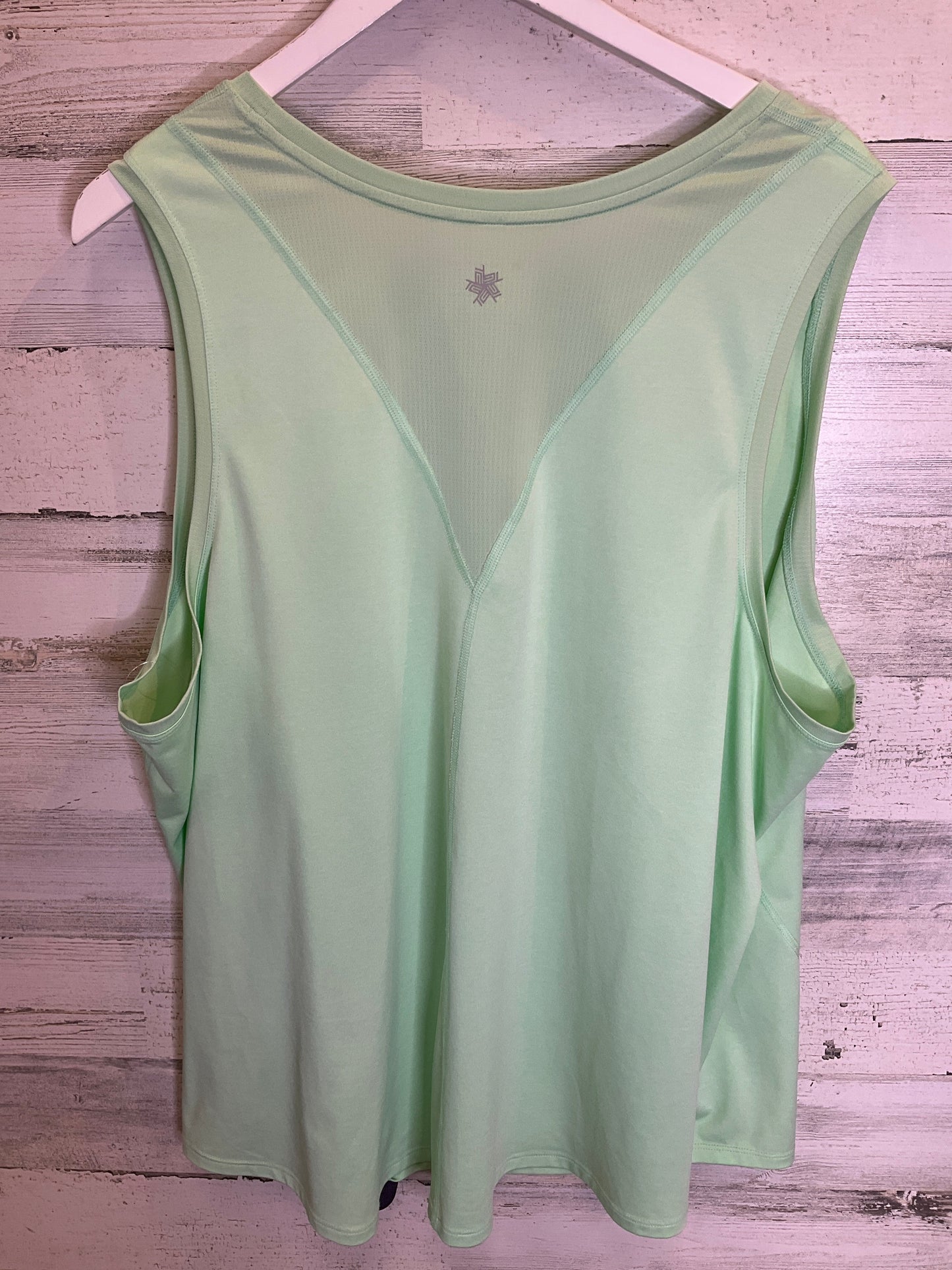 Green Athletic Tank Top Tek Gear, Size 3x