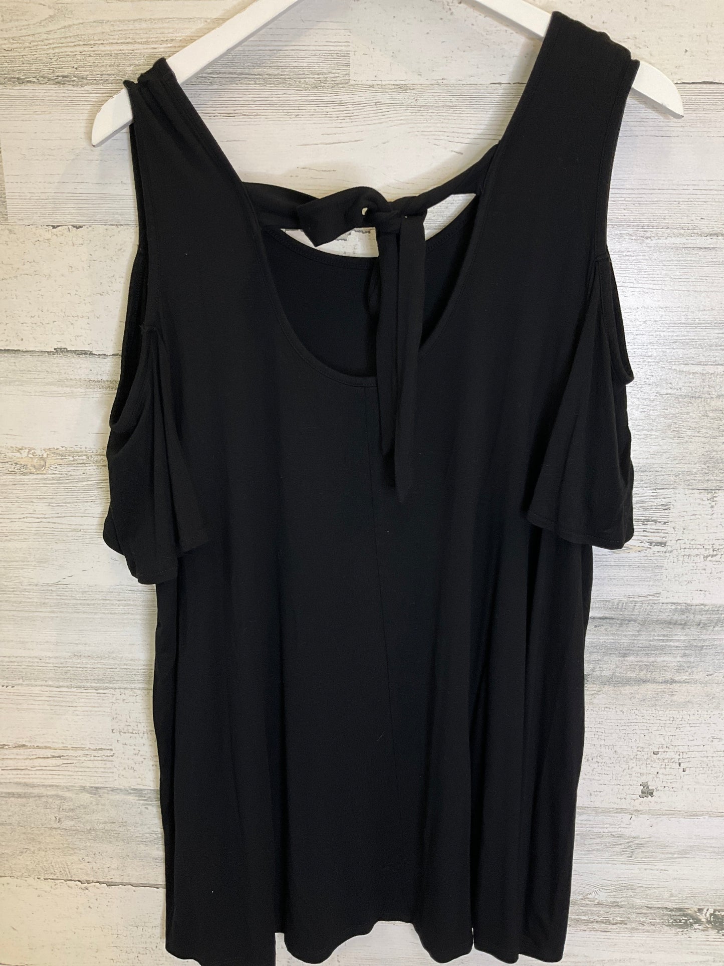 Black Top Short Sleeve Lane Bryant, Size 2x