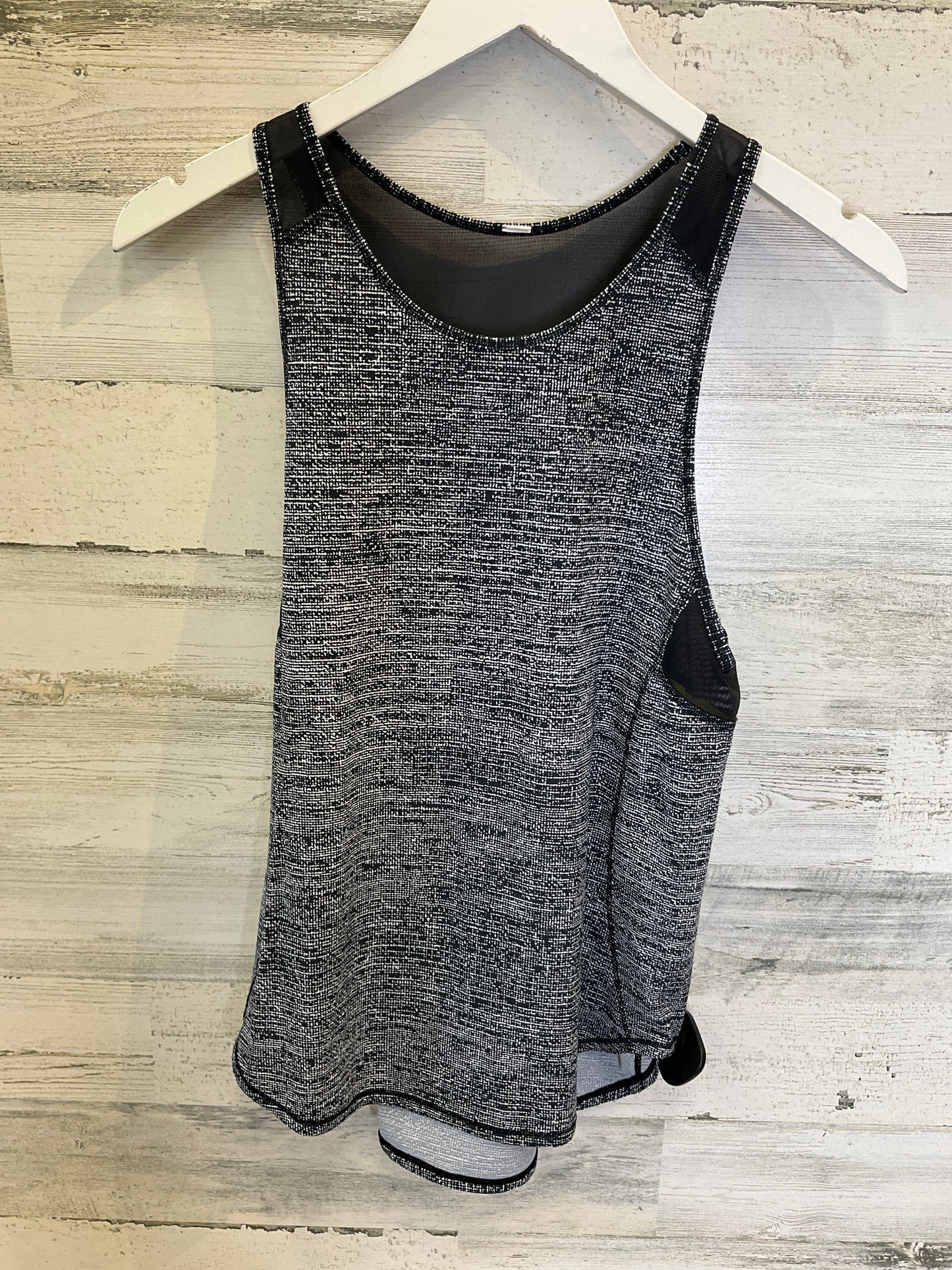 Black & White Athletic Tank Top Lululemon, Size S