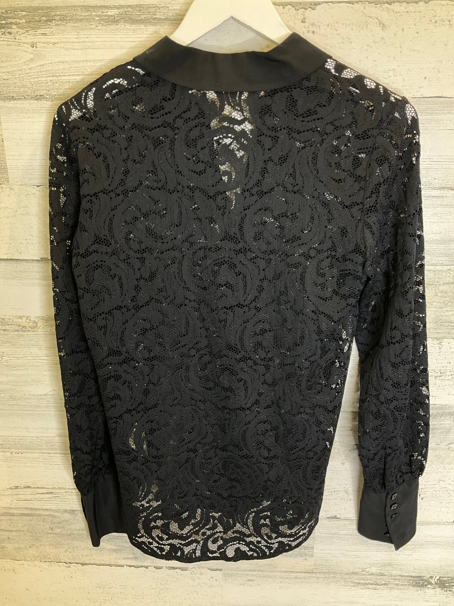 Black Top Long Sleeve L Agence, Size S