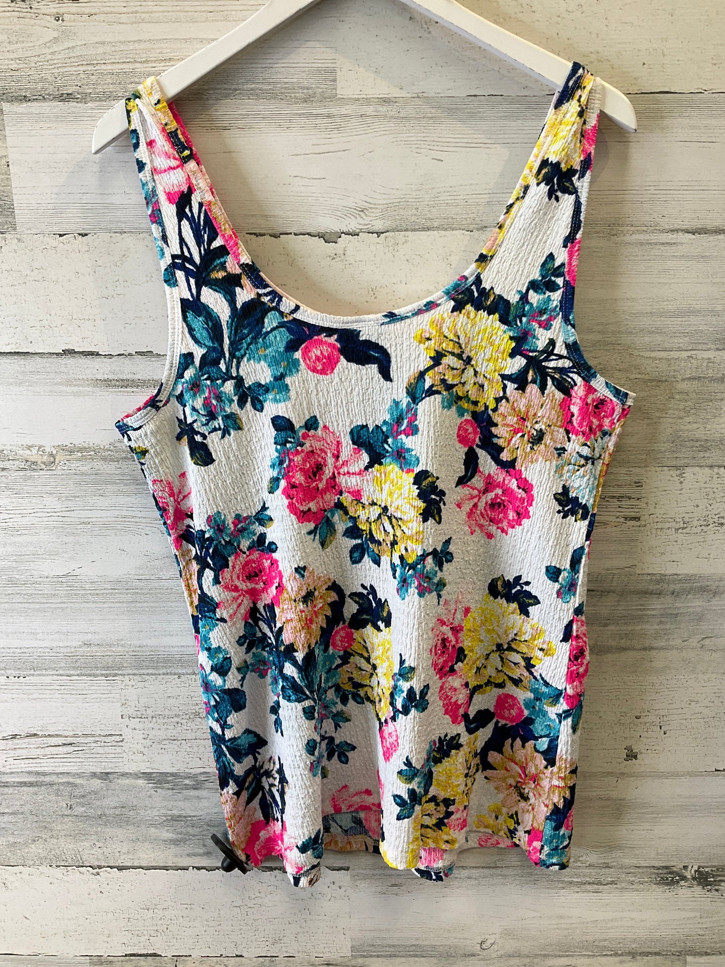 Blue & Pink Blouse Sleeveless Torrid, Size 1x