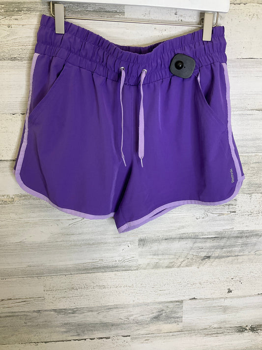 Purple Athletic Shorts Reebok, Size L