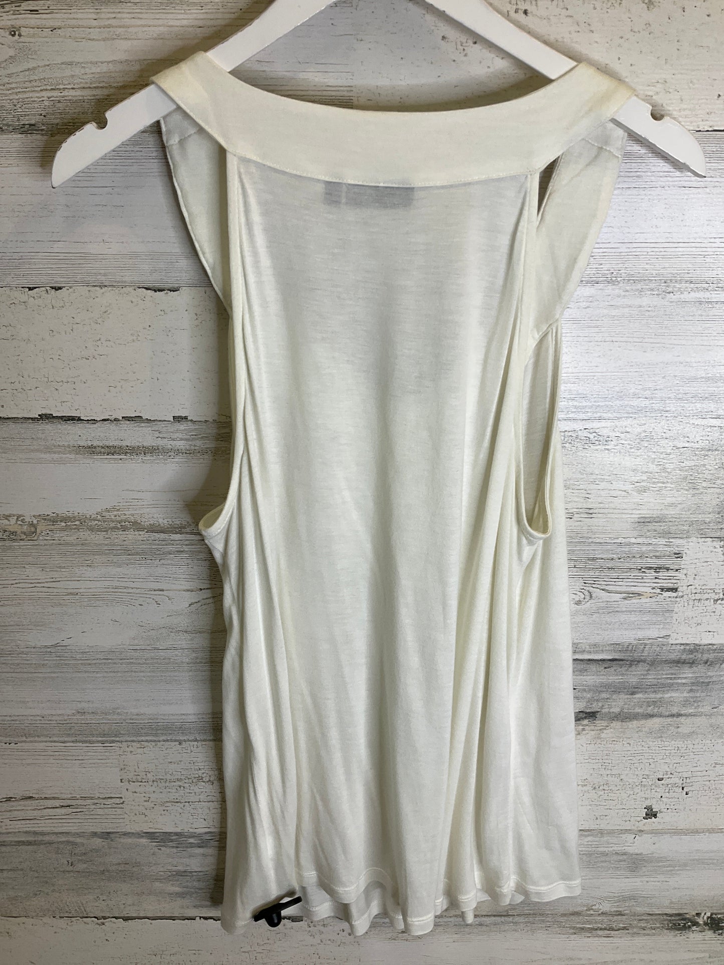 Cream Top Sleeveless Apt 9, Size Xl