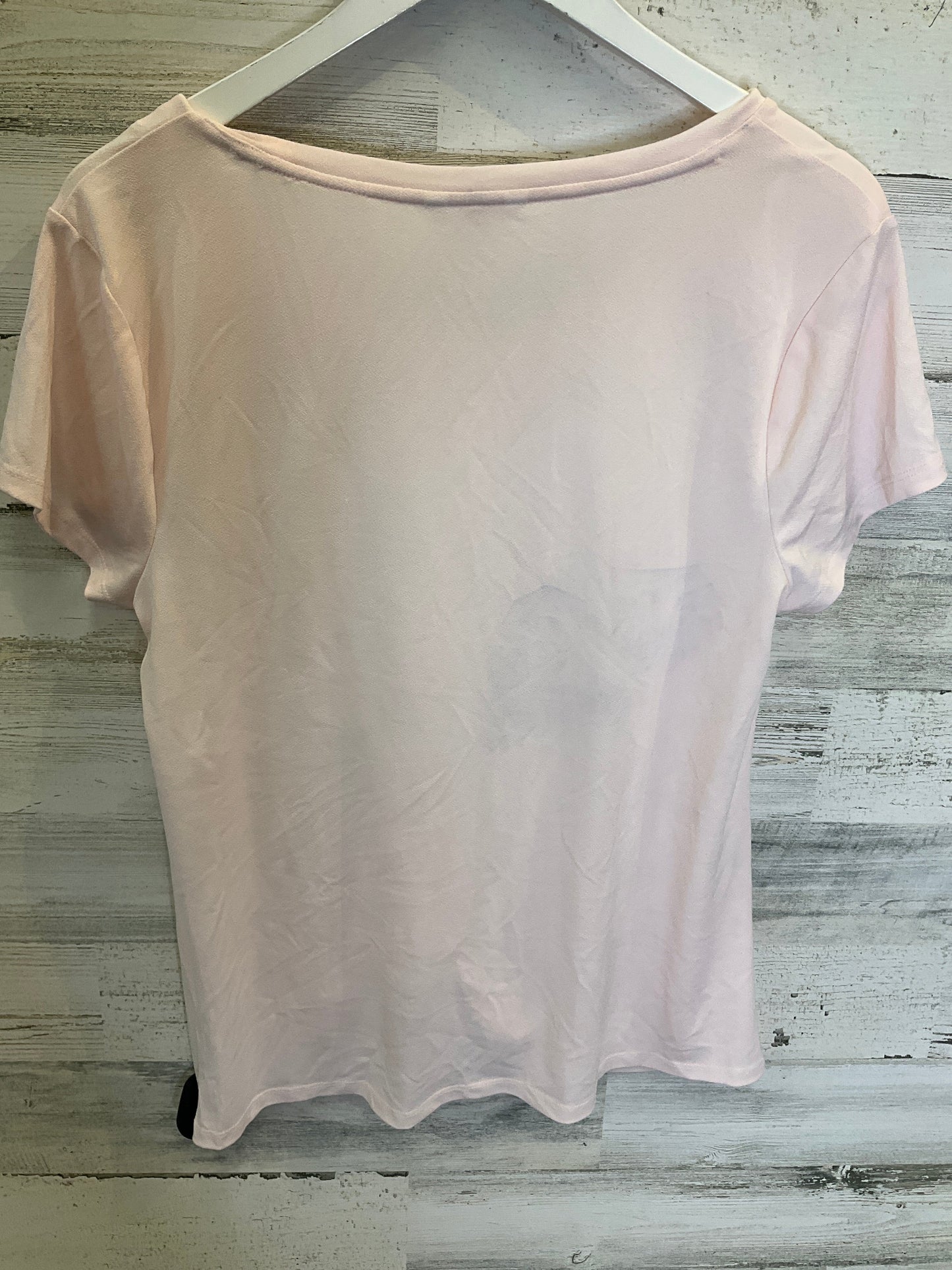 Pink Top Short Sleeve Candies, Size Xl