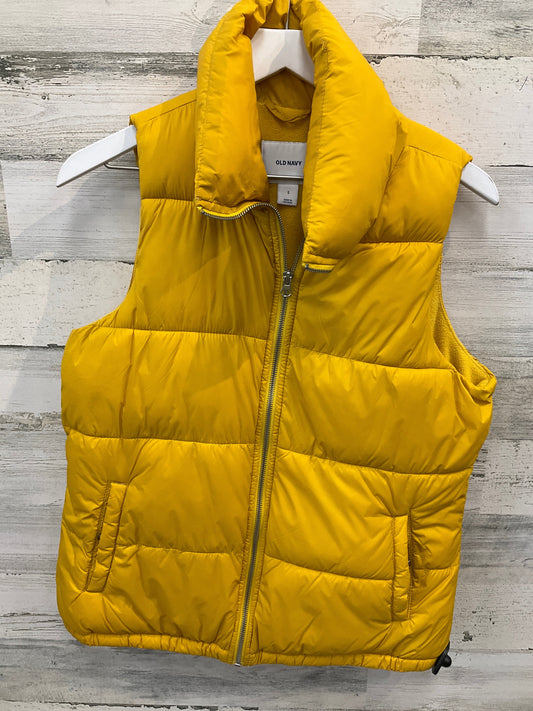 Vest Puffer & Quilted By Old Navy In Yellow, Size: S