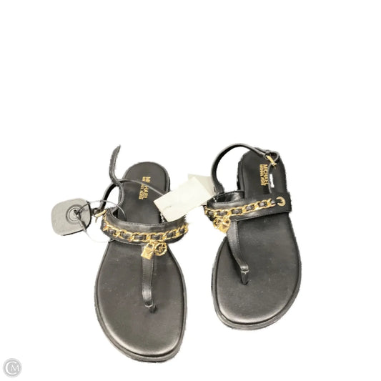 Sandals Designer By Michael By Michael Kors In Black, Size: 6