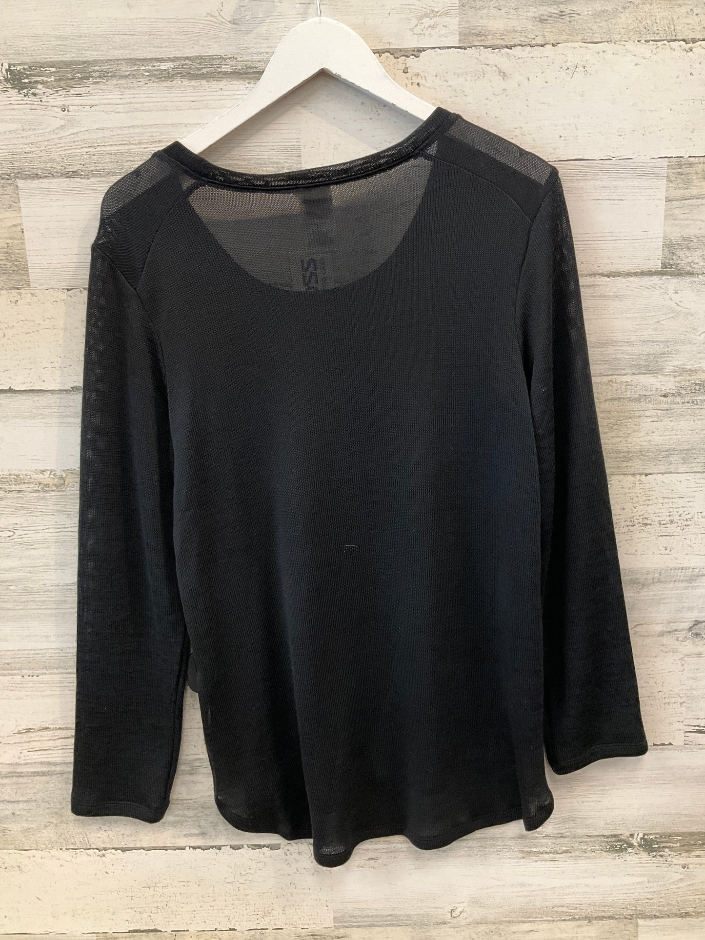 Top Long Sleeve By Disney Store In Black, Size: 1x