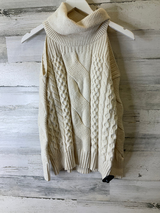 Sweater By Anthropologie In Ivory, Size: Xs