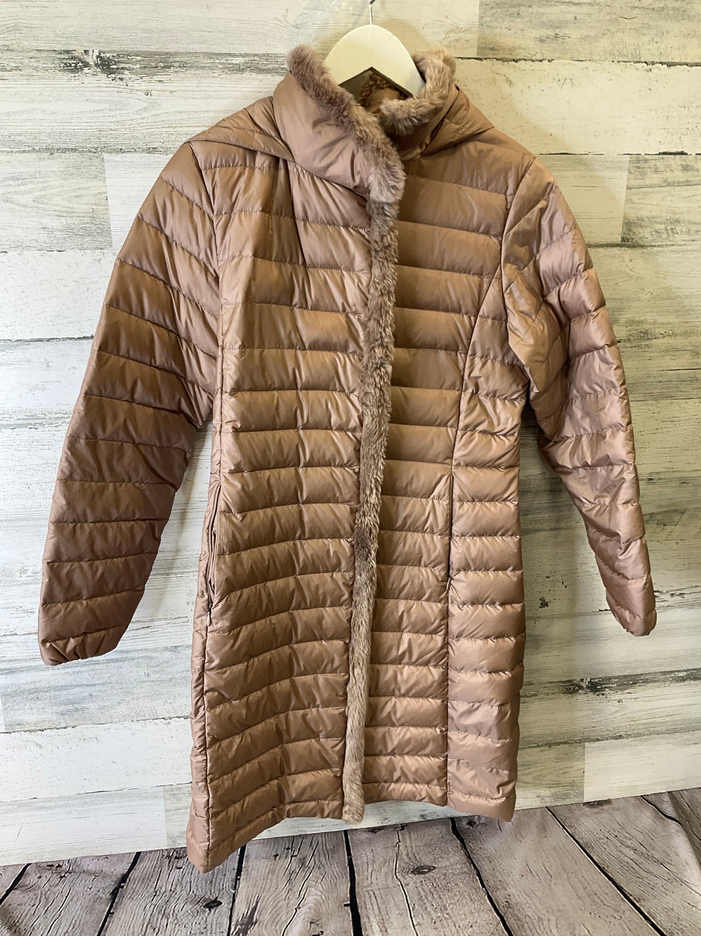 Jacket Puffer & Quilted By Cole-haan In Pink, Size: S