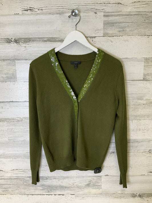 Cardigan By J. Crew In Green, Size: S