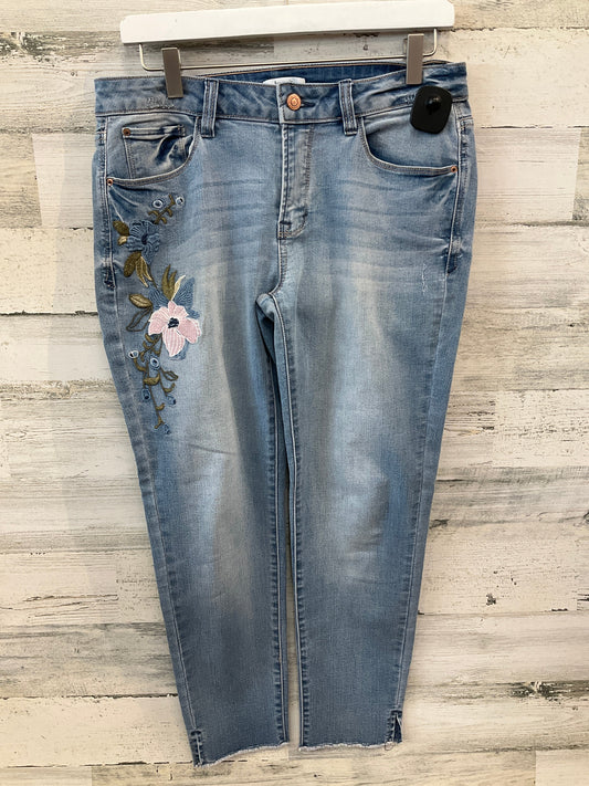 Jeans Skinny By Kensie In Blue Denim, Size: 8