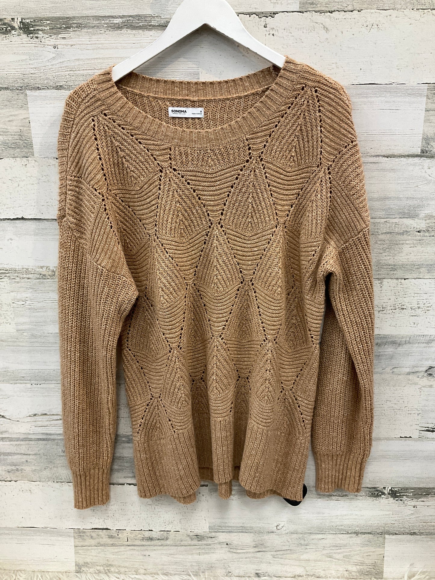 Sweater By Sonoma In Beige, Size: M