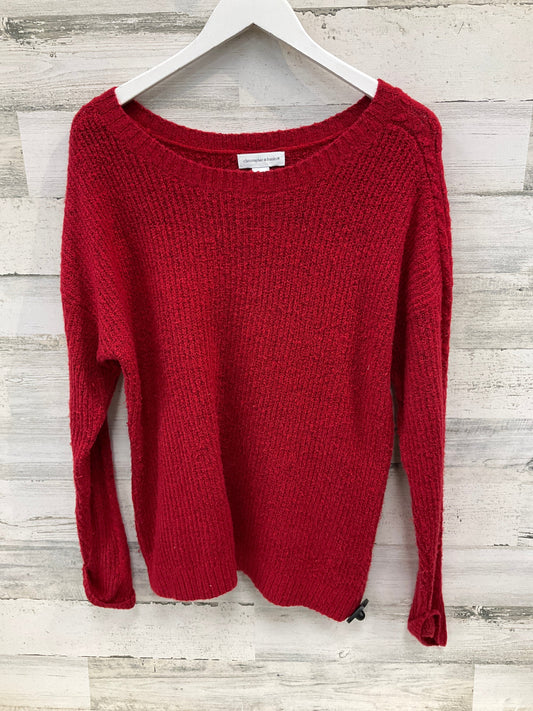 Top Long Sleeve By Christopher And Banks In Red, Size: L