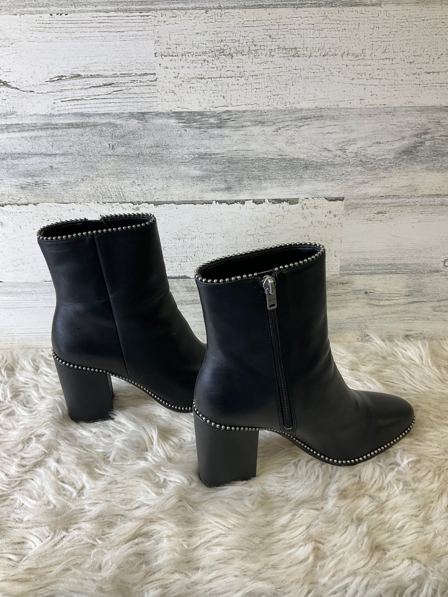 Boots Designer By Coach In Black, Size: 7.5