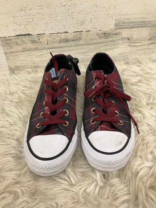 Shoes Sneakers By Converse In Plaid Pattern, Size: 6