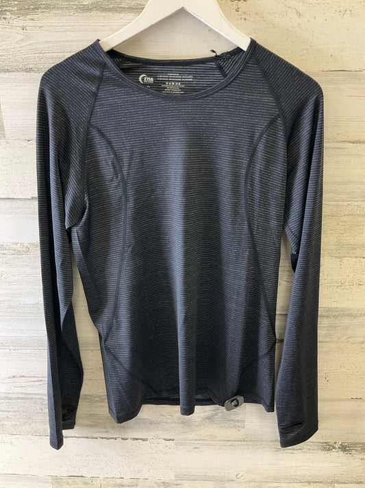 Athletic Top Long Sleeve Crewneck By Zyia In Grey, Size: Xl