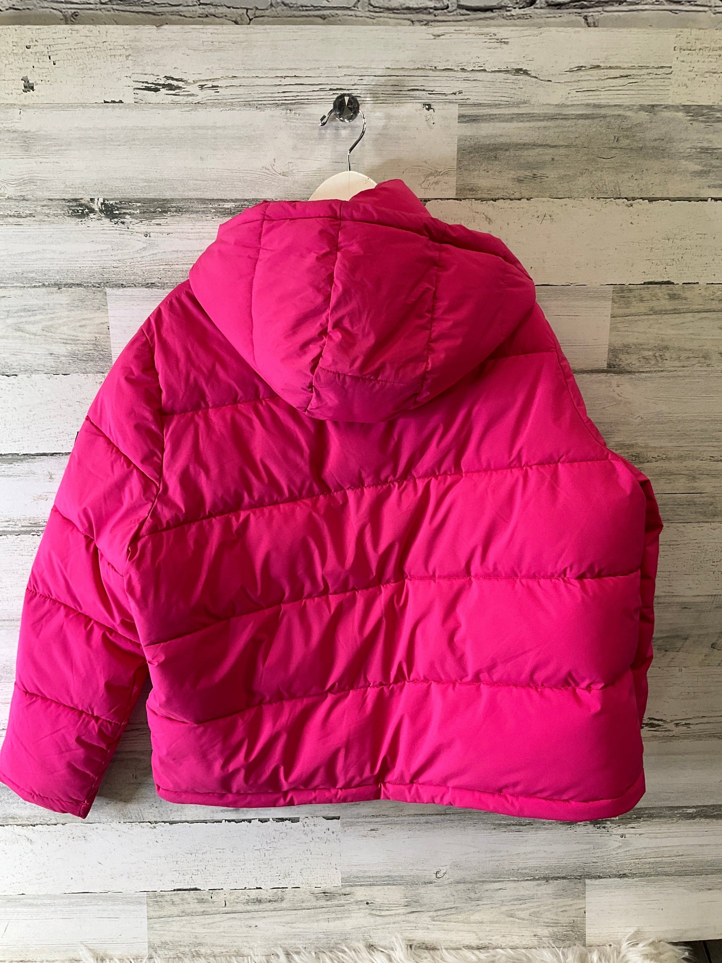 Jacket Puffer & Quilted By Calvin Klein In Pink, Size: Xxl