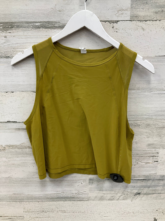 Athletic Tank Top By Lululemon In Green, Size: 6