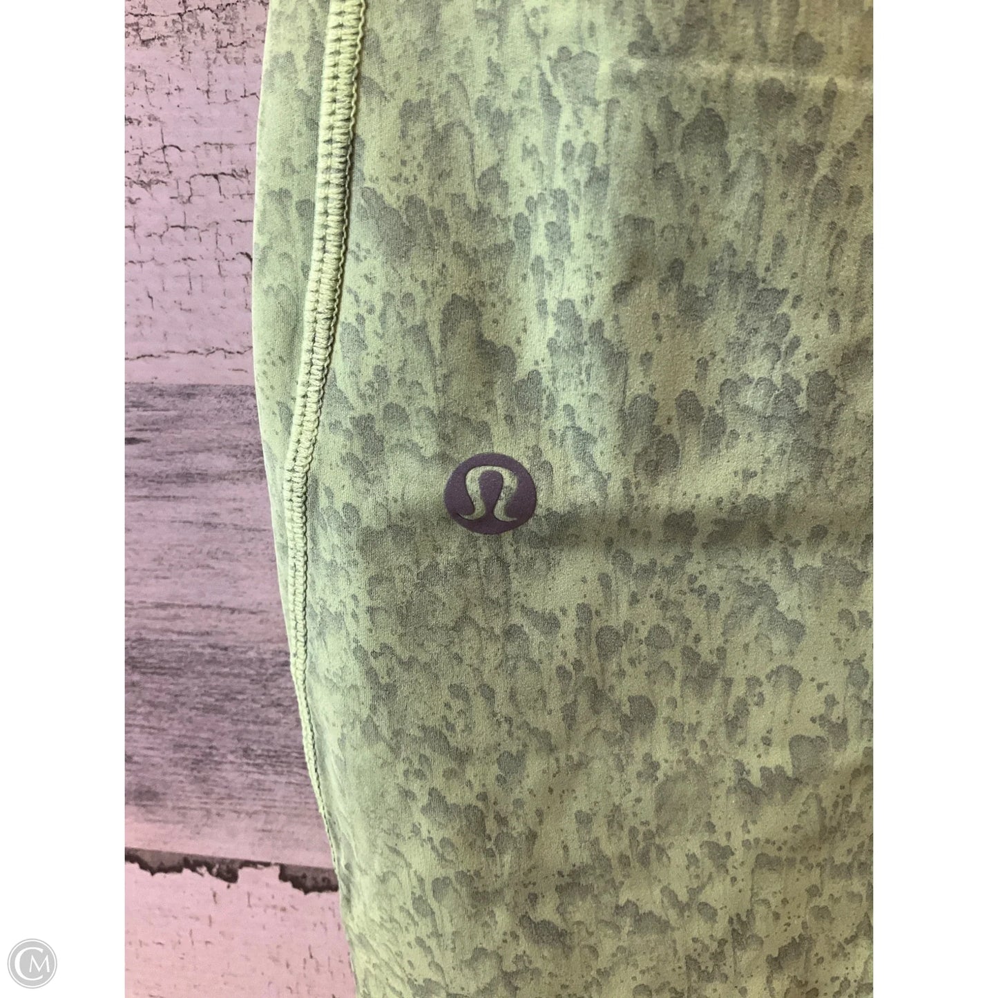 Athletic Leggings By Lululemon In Green, Size: 6