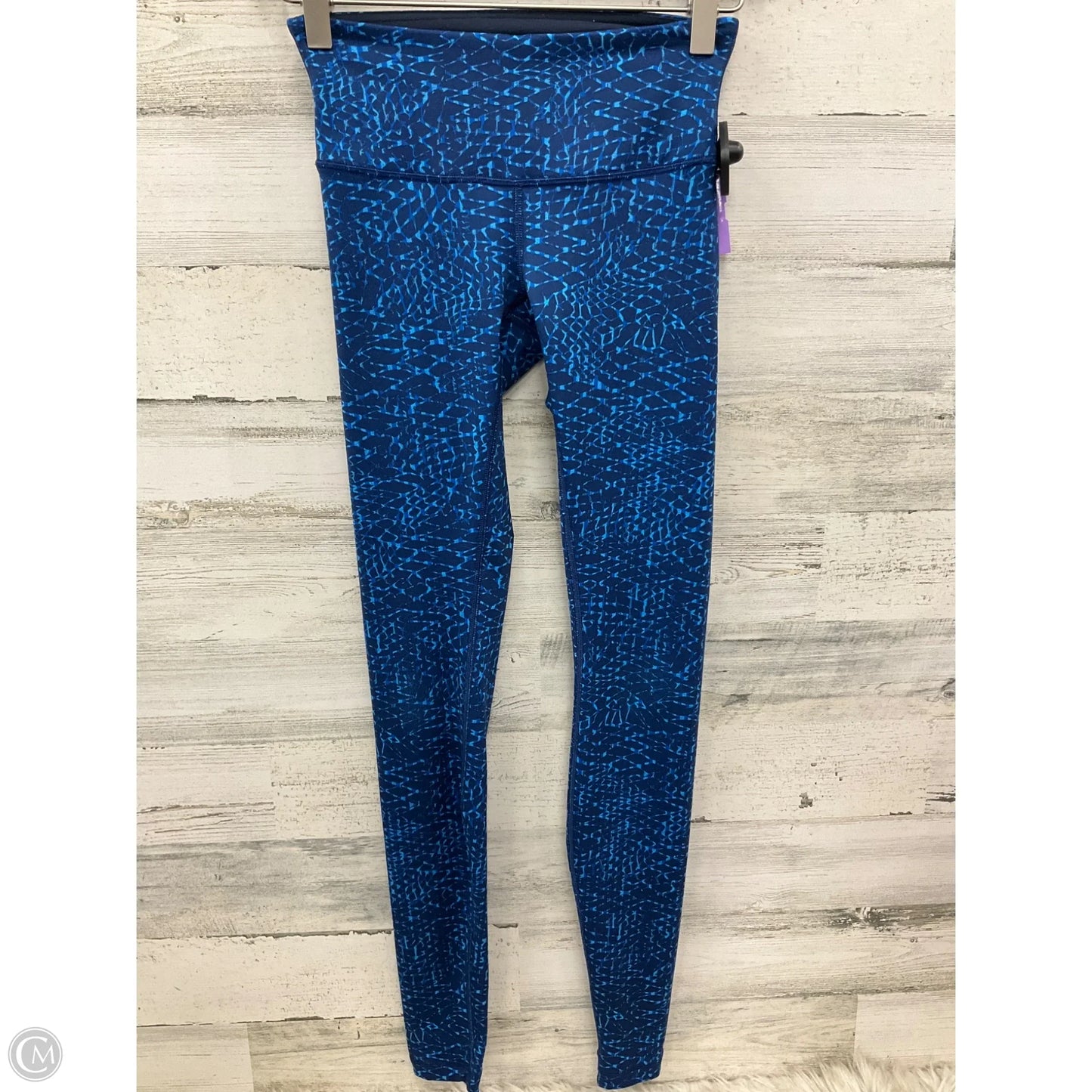 Athletic Leggings By Lululemon In Blue, Size: 2