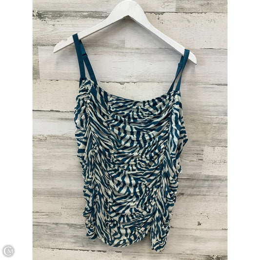 Top Sleeveless By Torrid In Green, Size: 3x