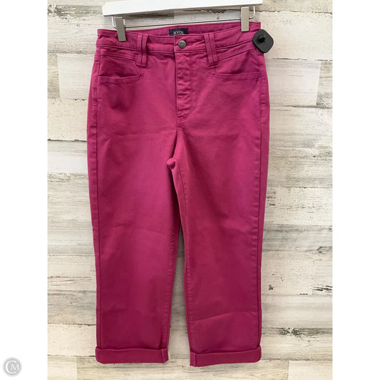 Jeans Straight By Not Your Daughters Jeans In Pink, Size: 6