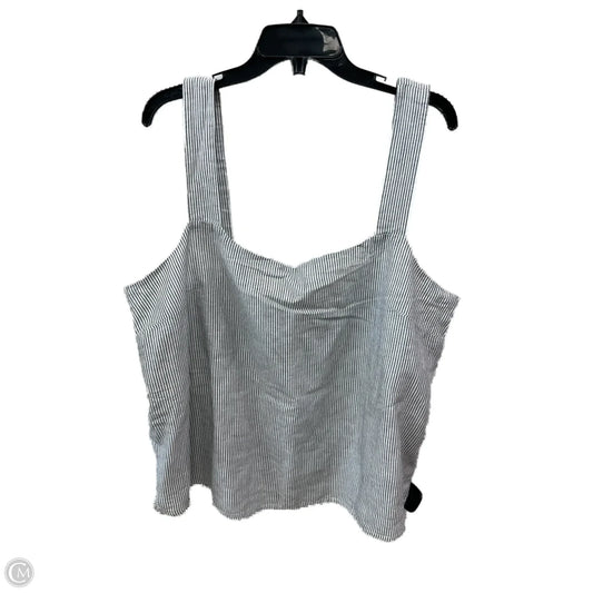 Top Sleeveless By J. Crew In Grey, Size: Xxl