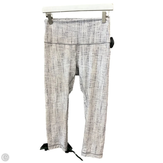 Athletic Leggings By Lululemon In Grey, Size: 8