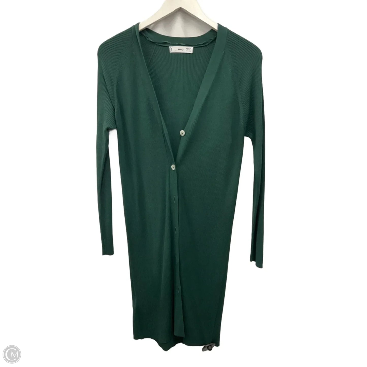 Cardigan By Mng In Green, Size: Xs