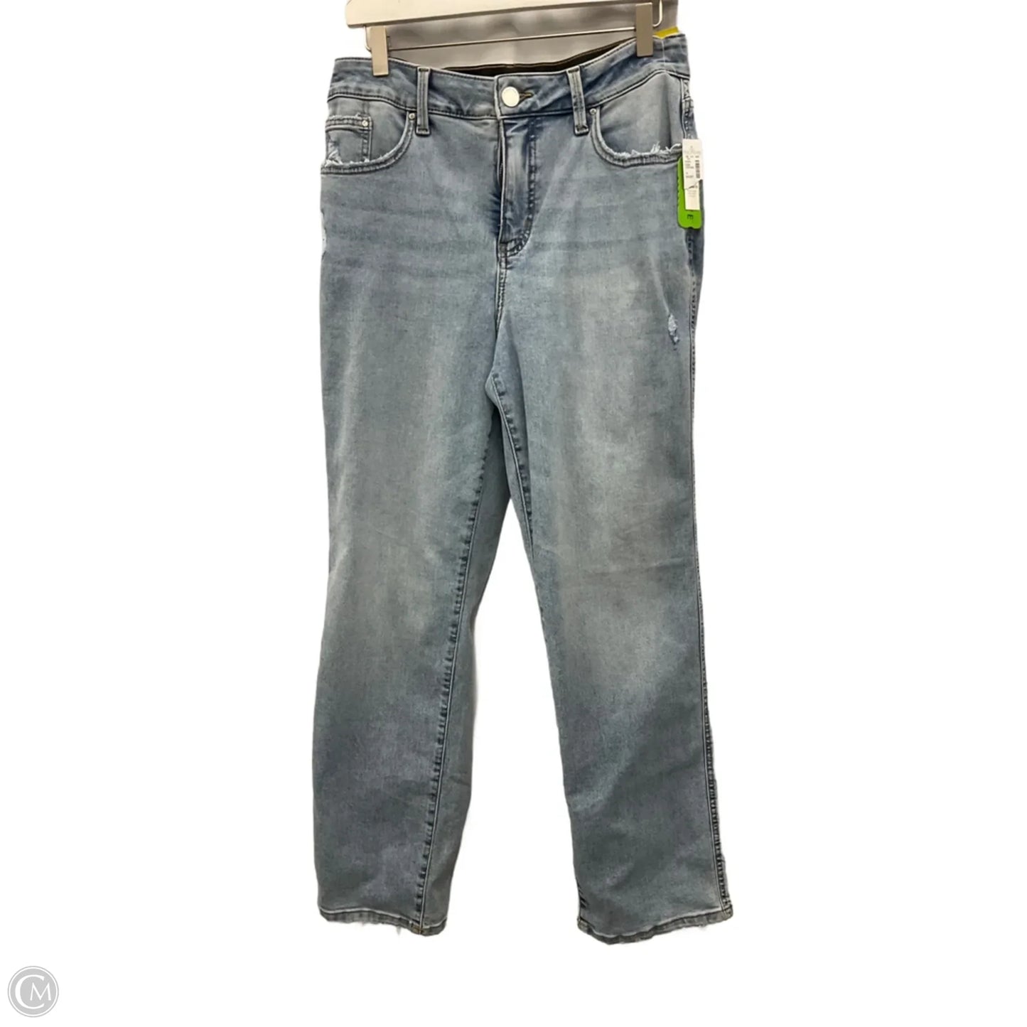 Jeans Straight By Maurices In Blue Denim, Size: 14