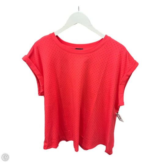 Top Short Sleeve By Inc In Red, Size: 2x