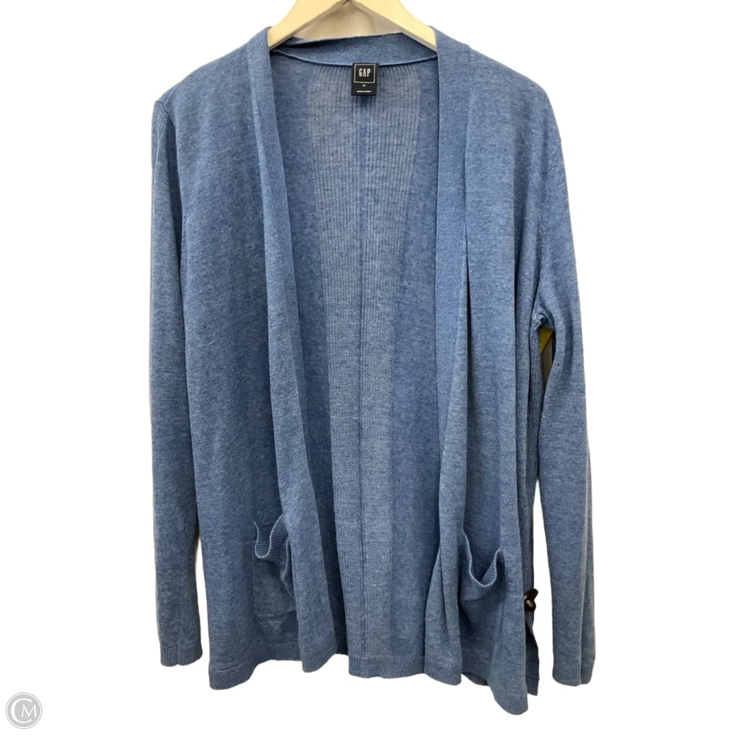 Cardigan By Gap In Blue, Size: Xl