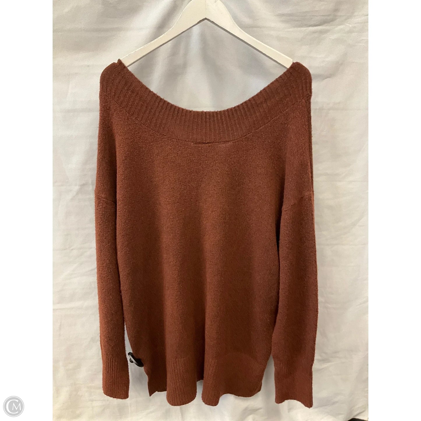 Sweater By Ana In Orange, Size: Xxl