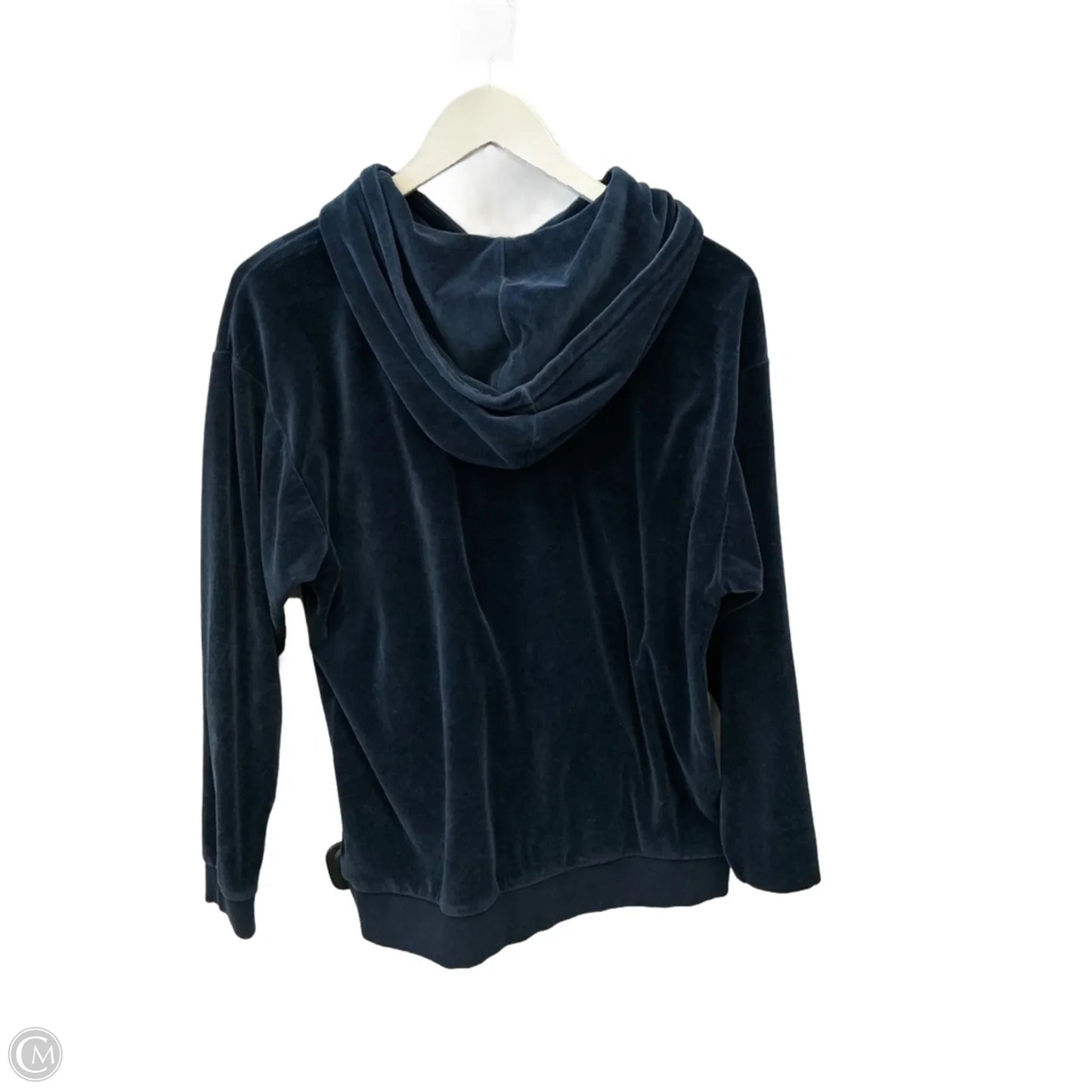 Sweatshirt Hoodie By Adidas In Blue, Size: L