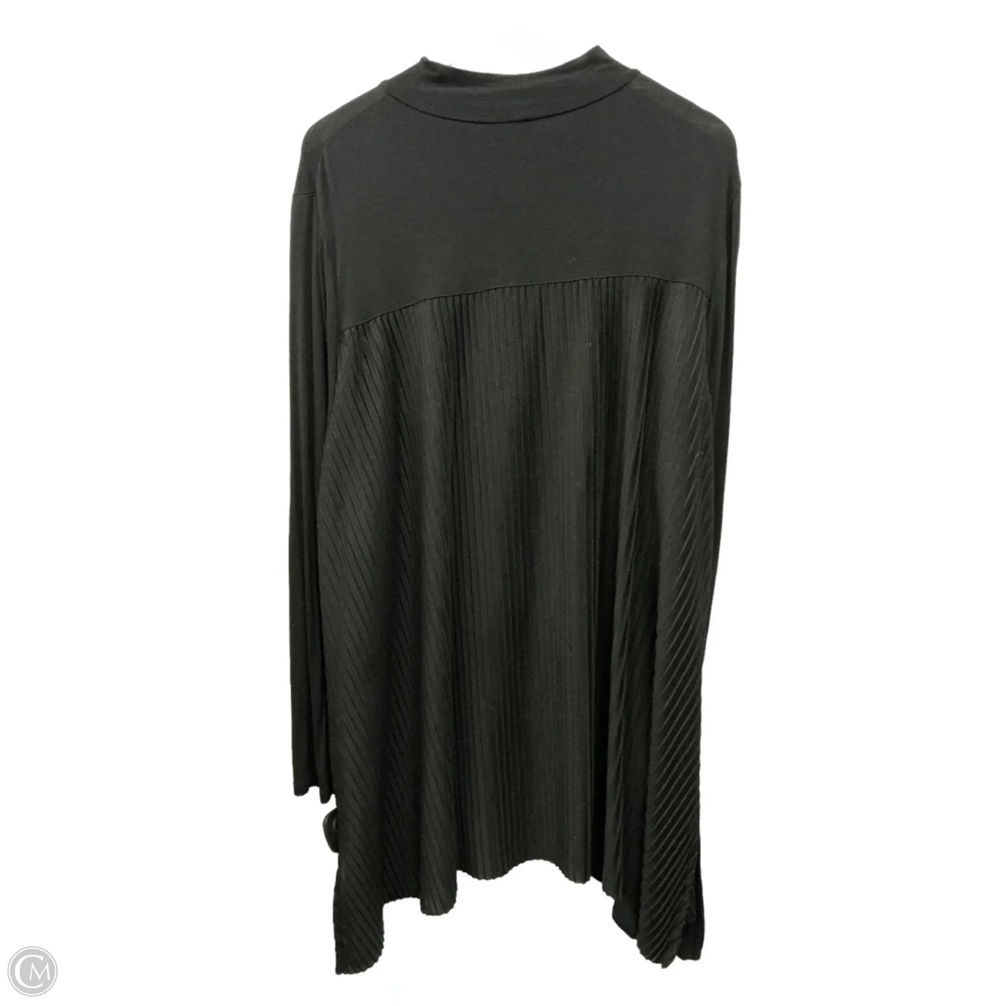 Tunic Long Sleeve By Chicos In Black, Size: Xlarge