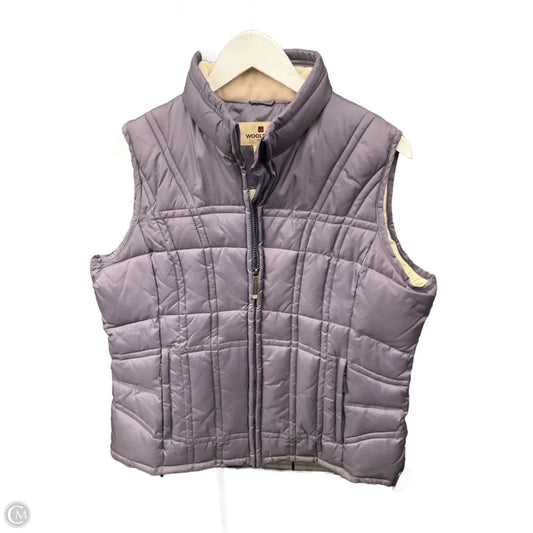 Vest Puffer & Quilted By Woolrich In Purple, Size: L