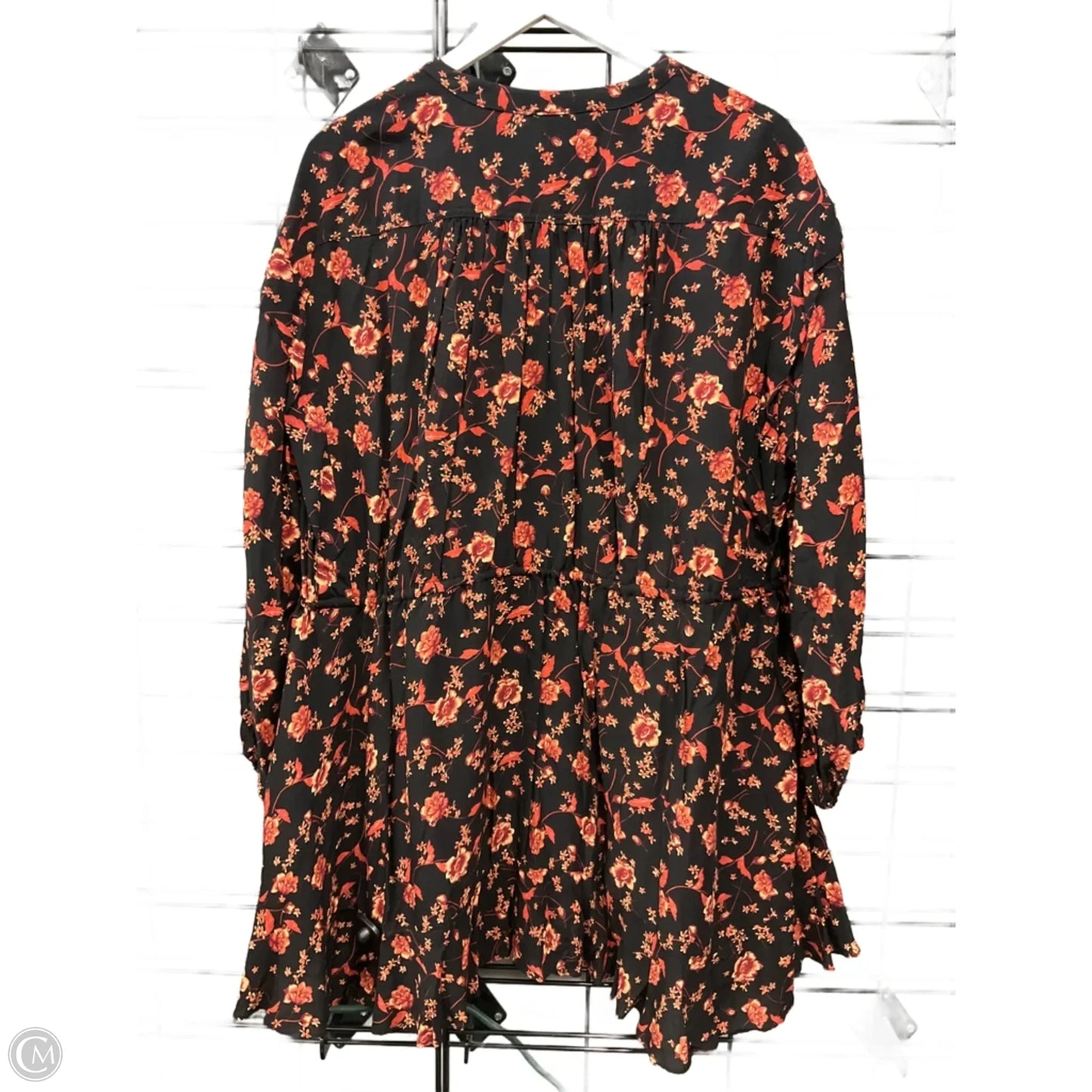 Dress Casual Midi By Free People In Black & Orange, Size: Xs