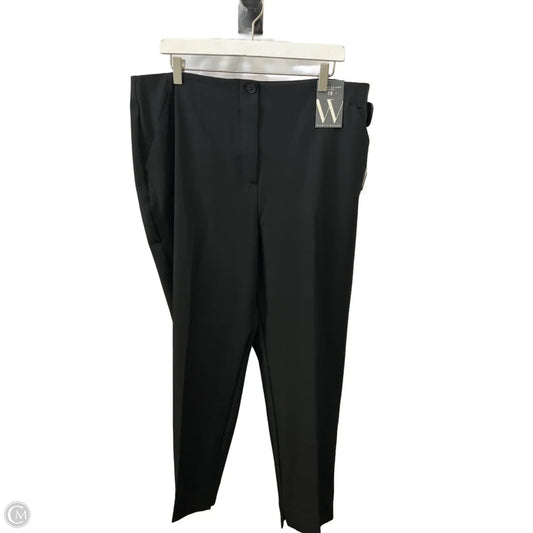 Pants Dress By Worthington In Black, Size: 18