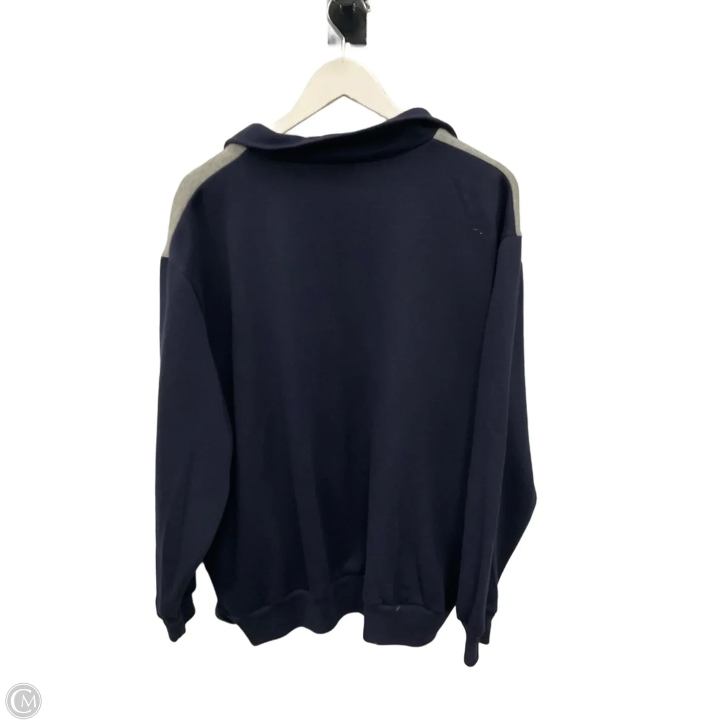 Sweatshirt Collar By Cme In Blue & Green, Size: 2x