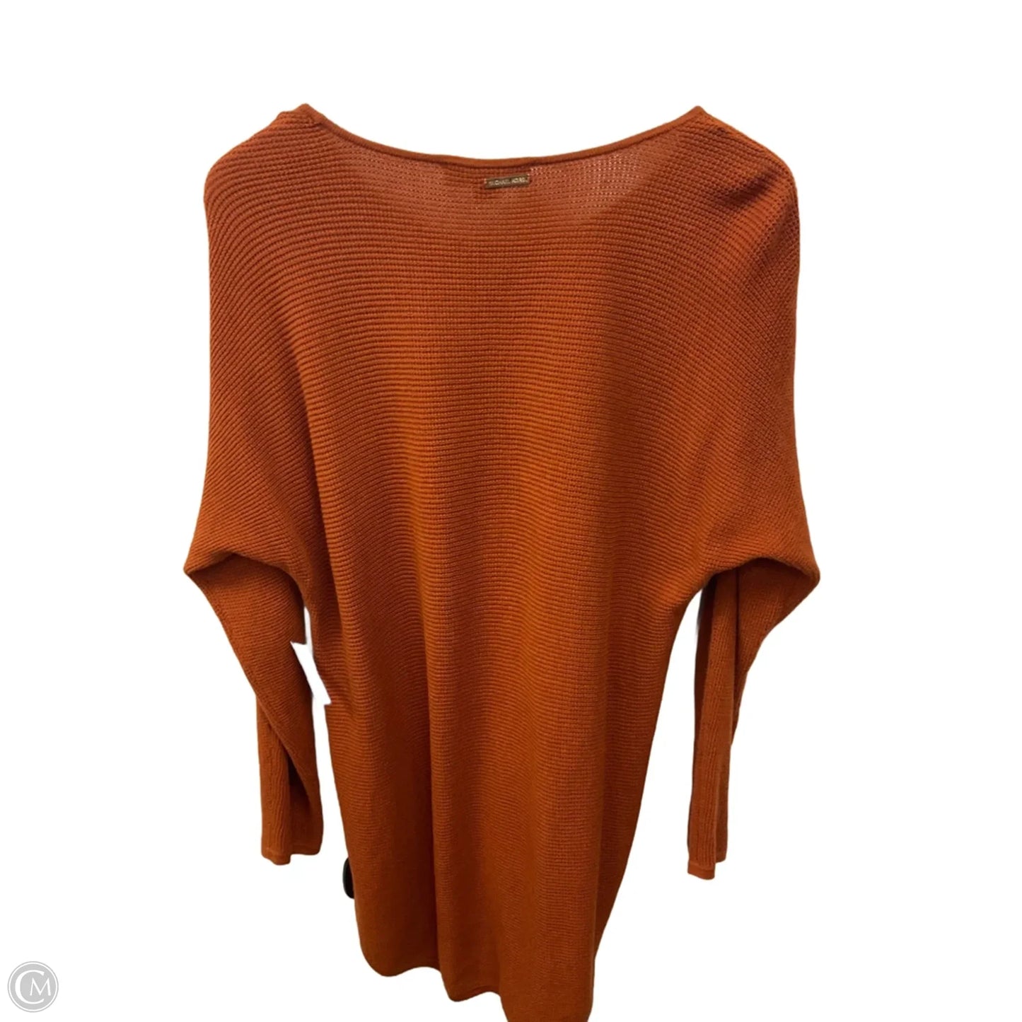 Top Long Sleeve By Michael By Michael Kors In Orange, Size: S