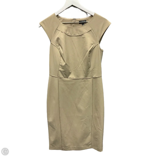 Dress Casual Midi By Limited In Beige, Size: S