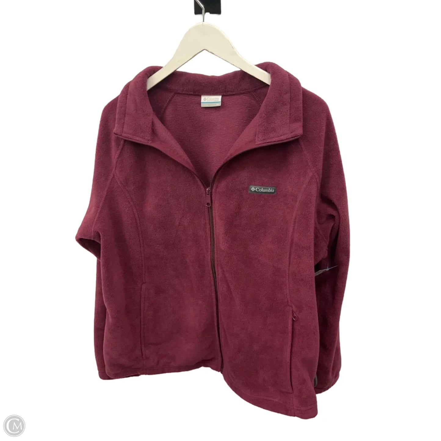 Jacket Fleece By Columbia In Purple, Size: 2x
