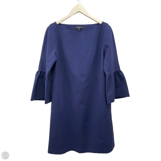 Dress Designer By Lafayette 148 In Blue, Size: L