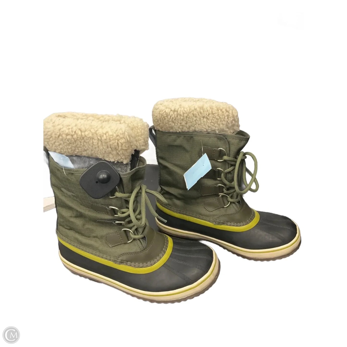 Boots Snow By Sorel In Green, Size: 7.5