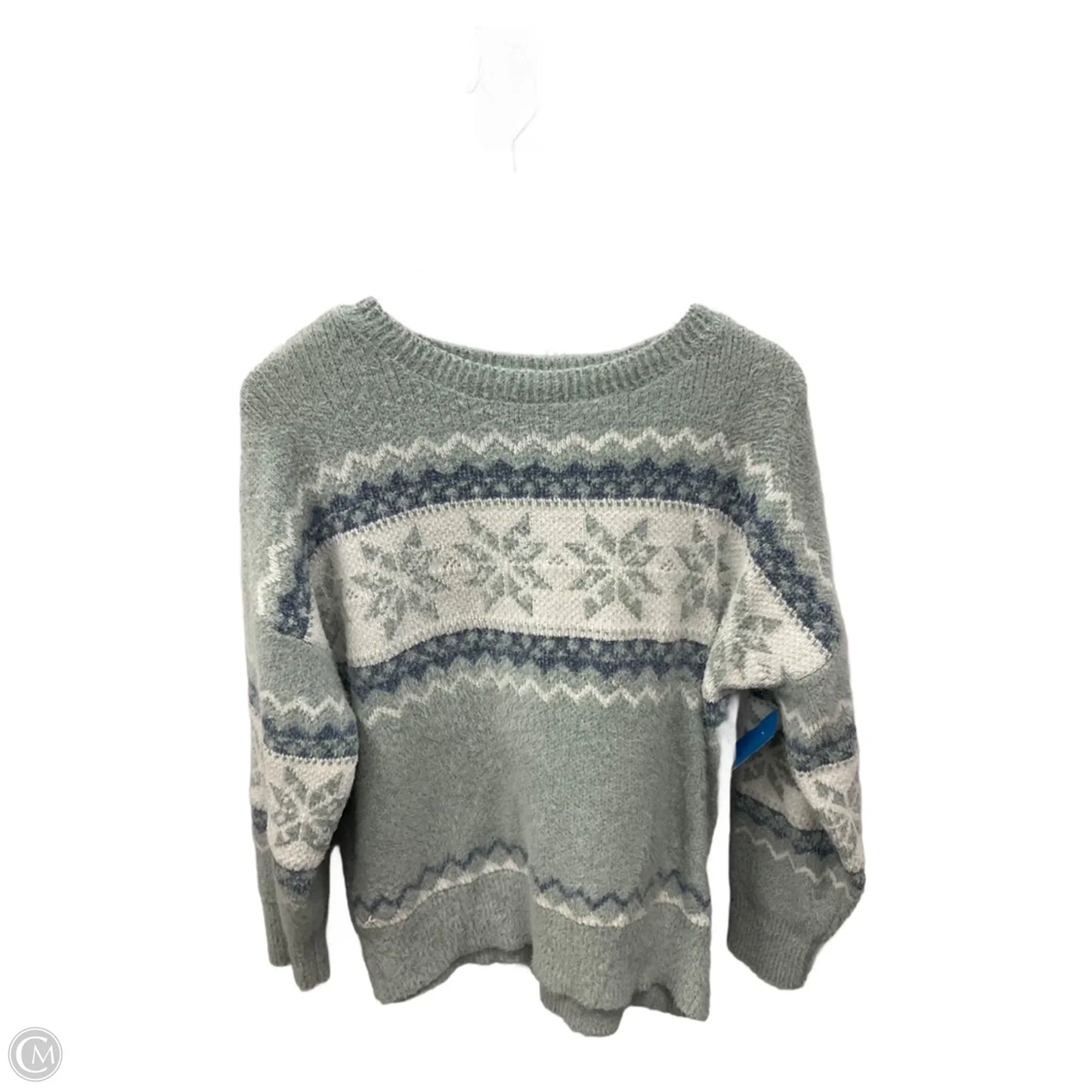 Sweater By Maurices In Aqua, Size: L