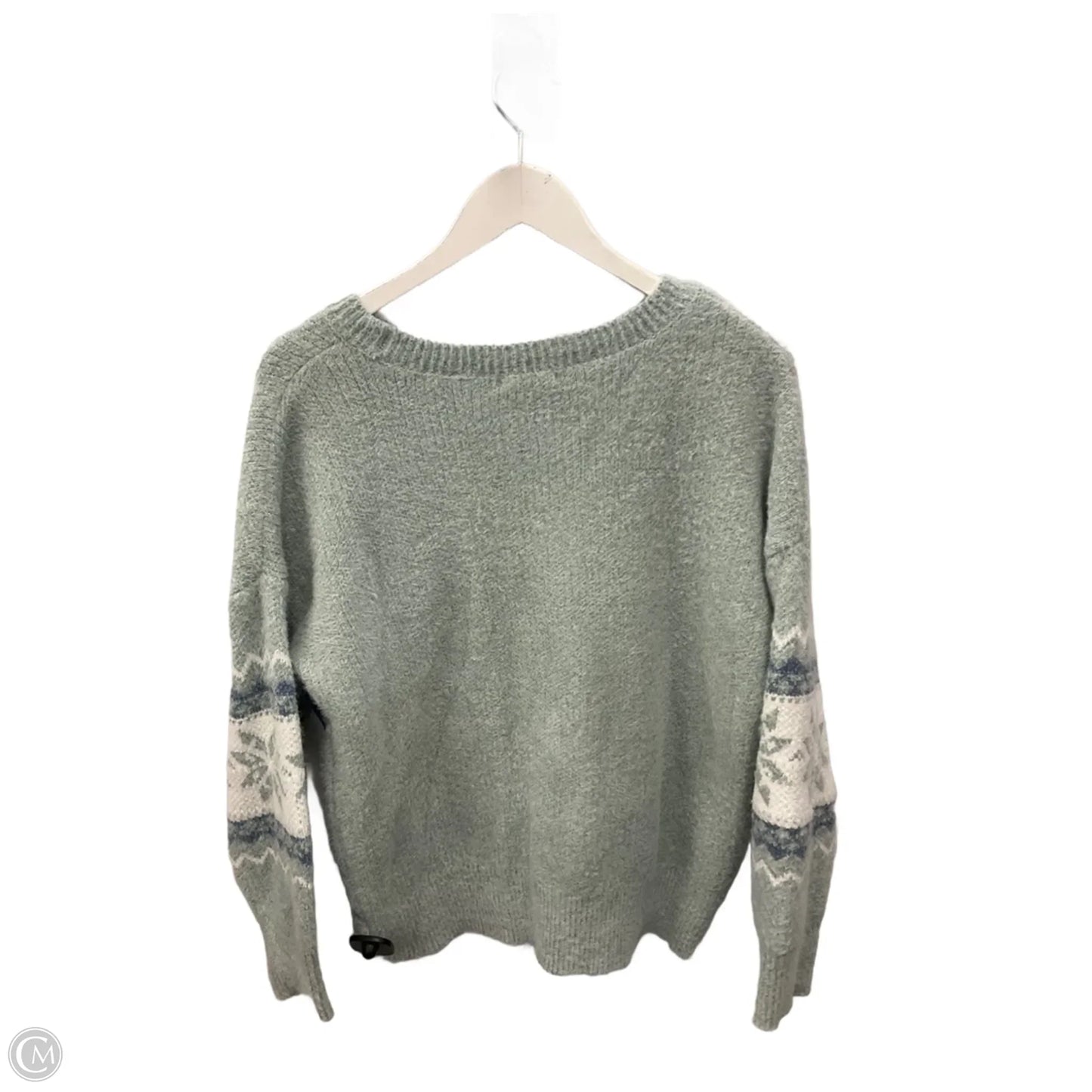 Sweater By Maurices In Aqua, Size: L