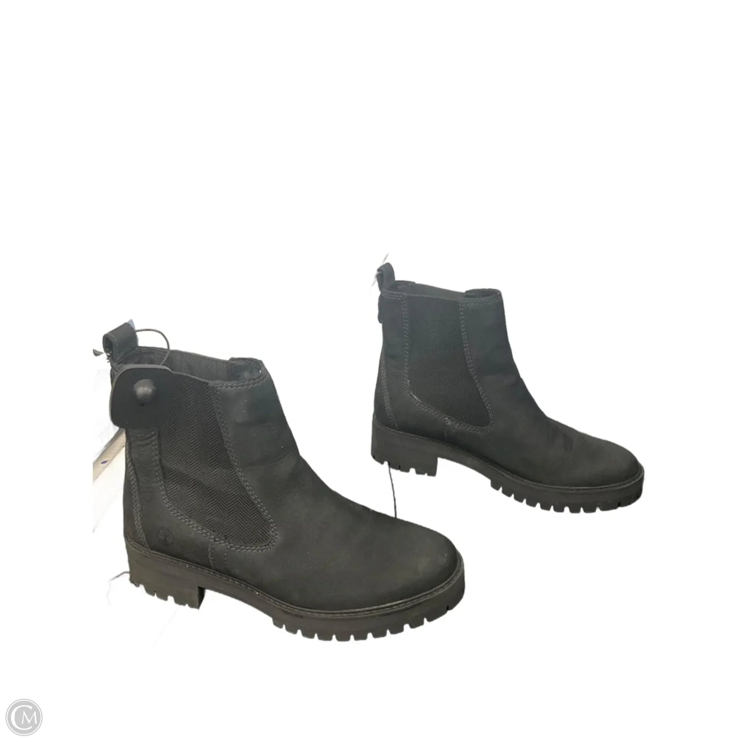 Boots Ankle Heels By Timberland In Black, Size: 11