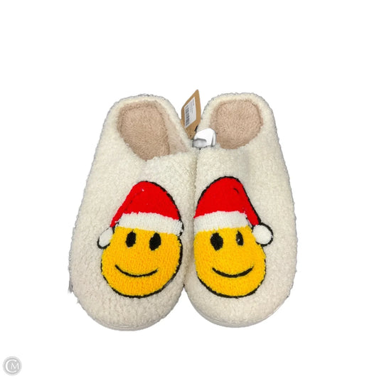 Slippers By Cme In White, Size: 10