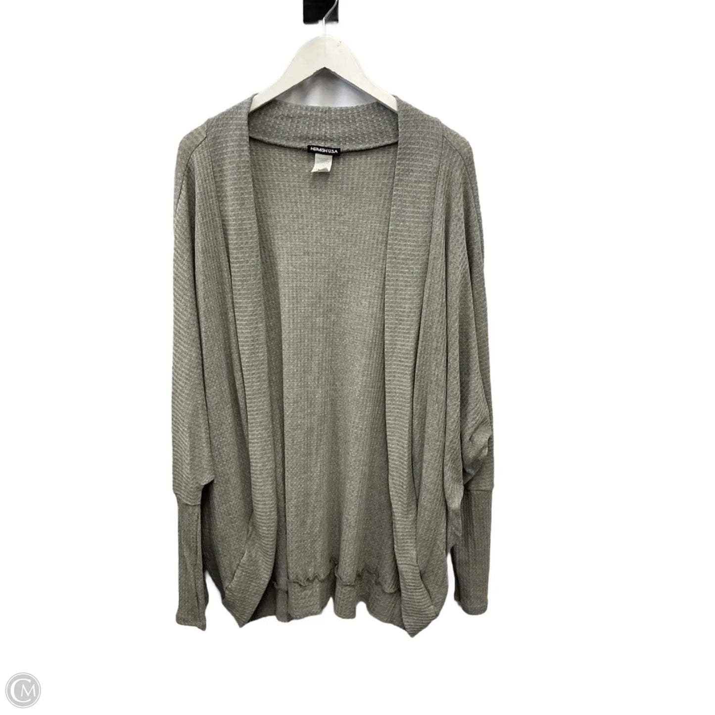 Cardigan By Heimish Usa In Grey, Size: 2x